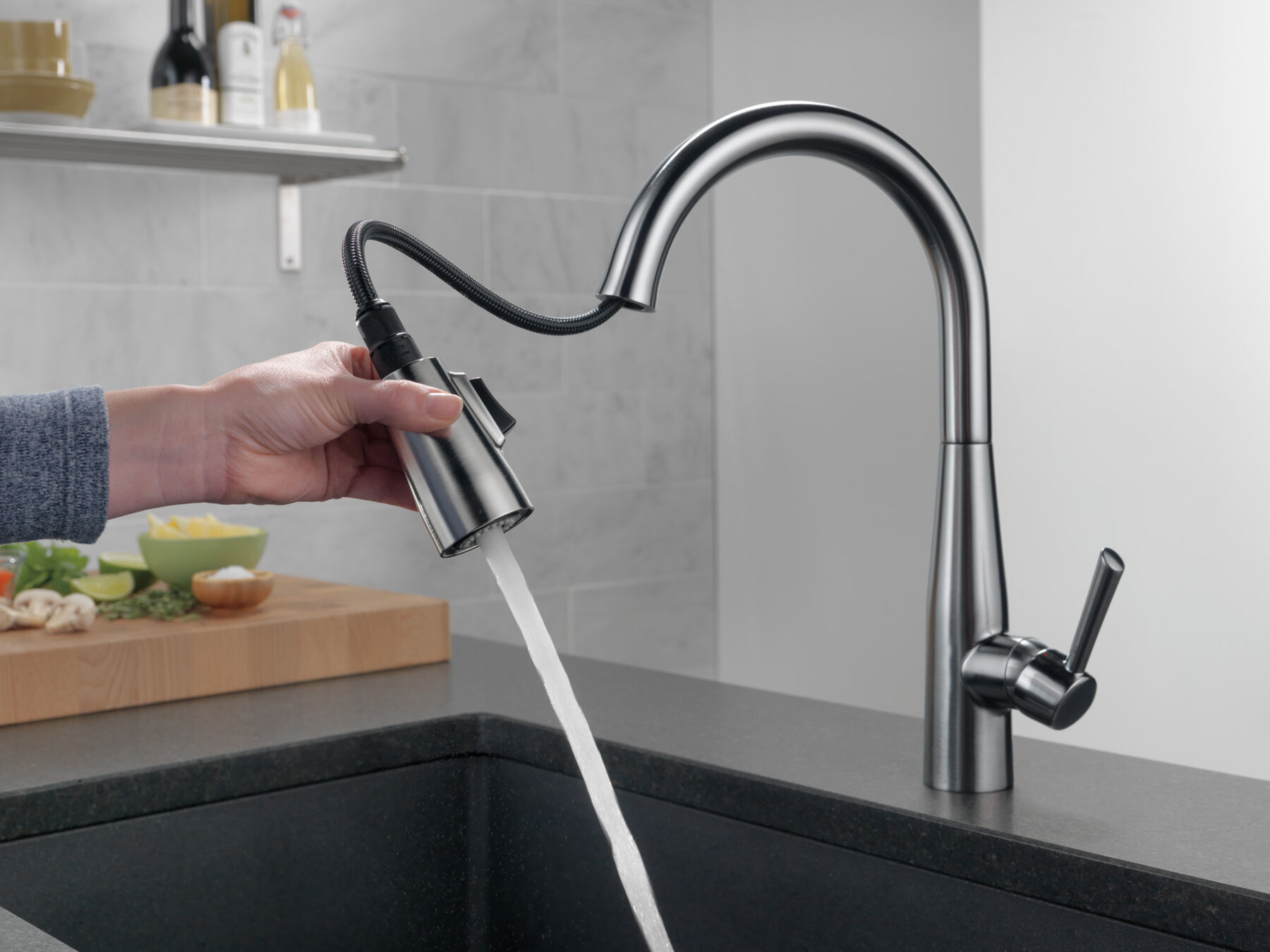 Llave para cocina monomando extensible (producto recertificado), imagen 7
