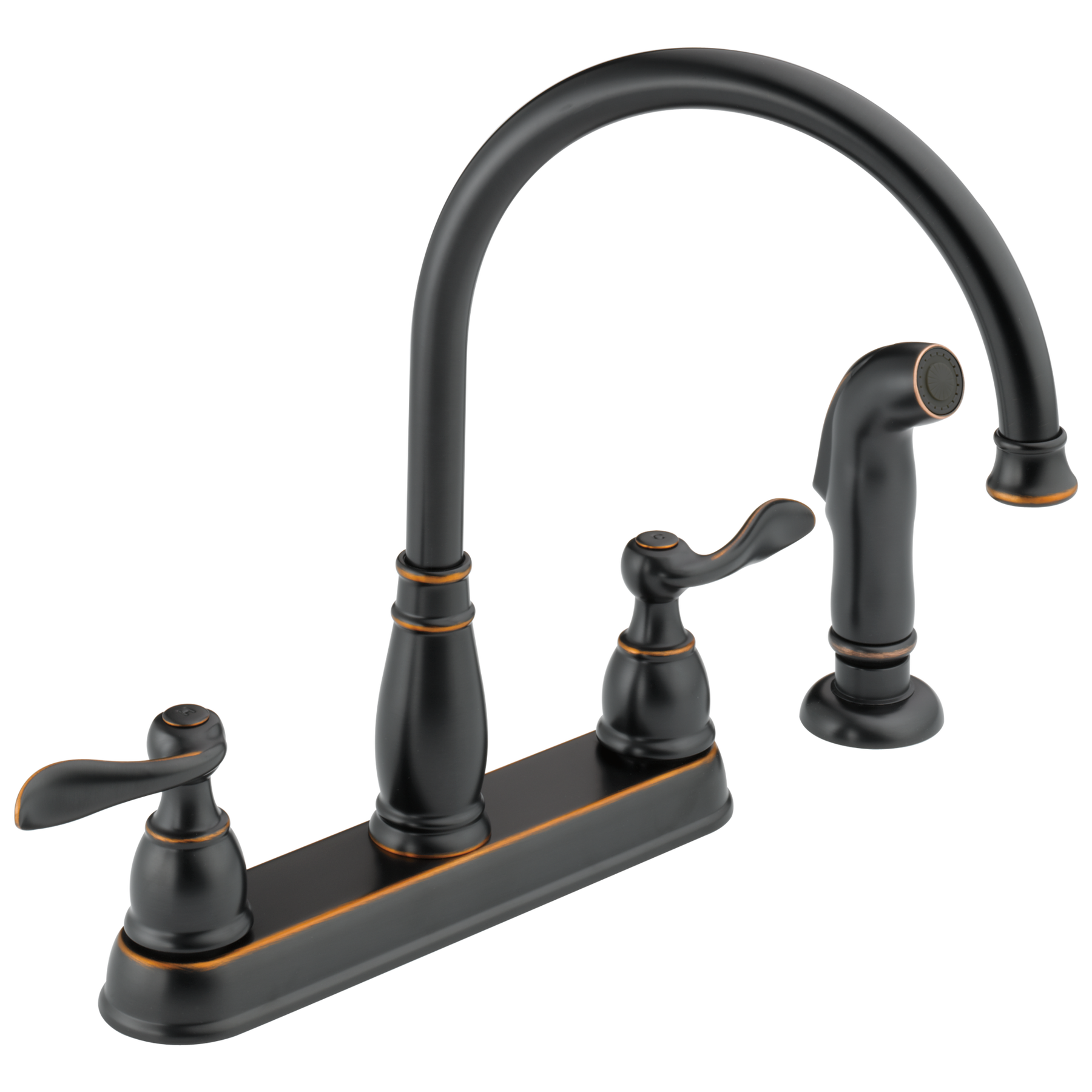 Llave de dos manijas para cocina