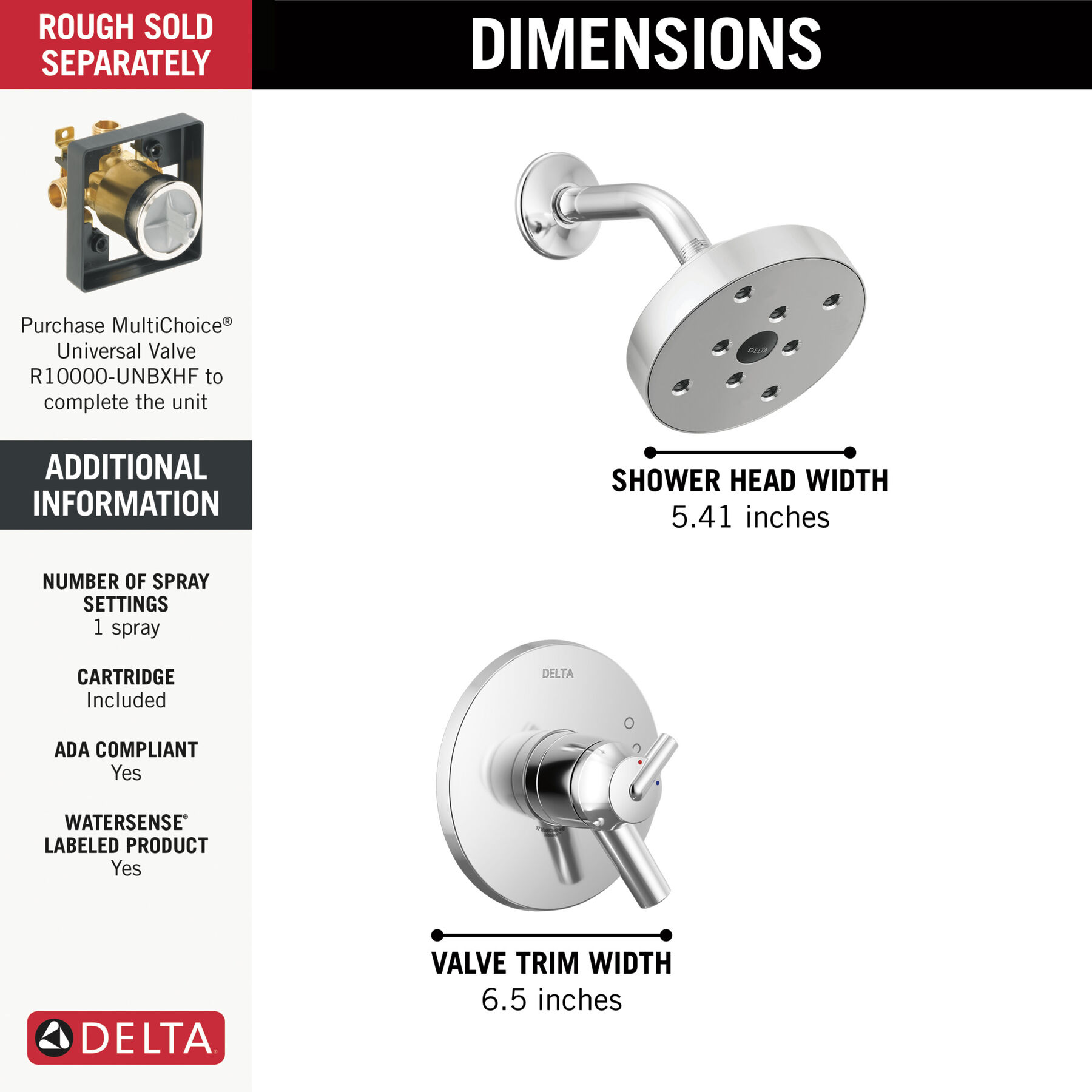 Terminación de ducha Monitor® serie 17 con tecnología H<sub>2</sub>Okinetic®, imagen 2