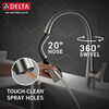 Llave monomando deslizable para cocina con tecnología ShieldSpray