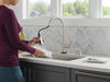 Single Handle Pull-Down Touch<sub>2</sub>O® Technology Kitchen Faucet with Touchless Technology and Soap Dispenser