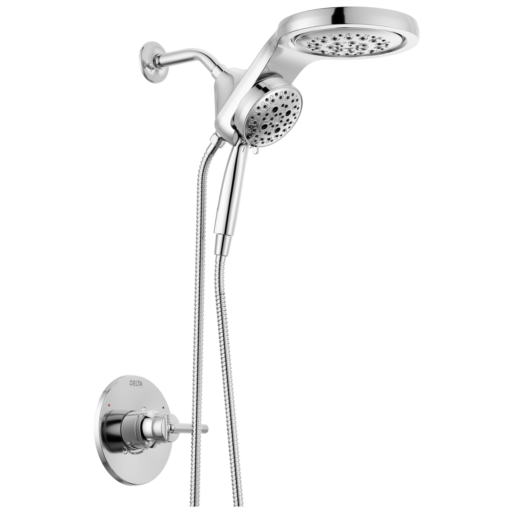 Shower Trim with HydroRain Shower Head Bundle - 14 Series