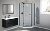 38x38 Corner Shower Bundle with Door - Classic Neo with Glue Up Wall Set