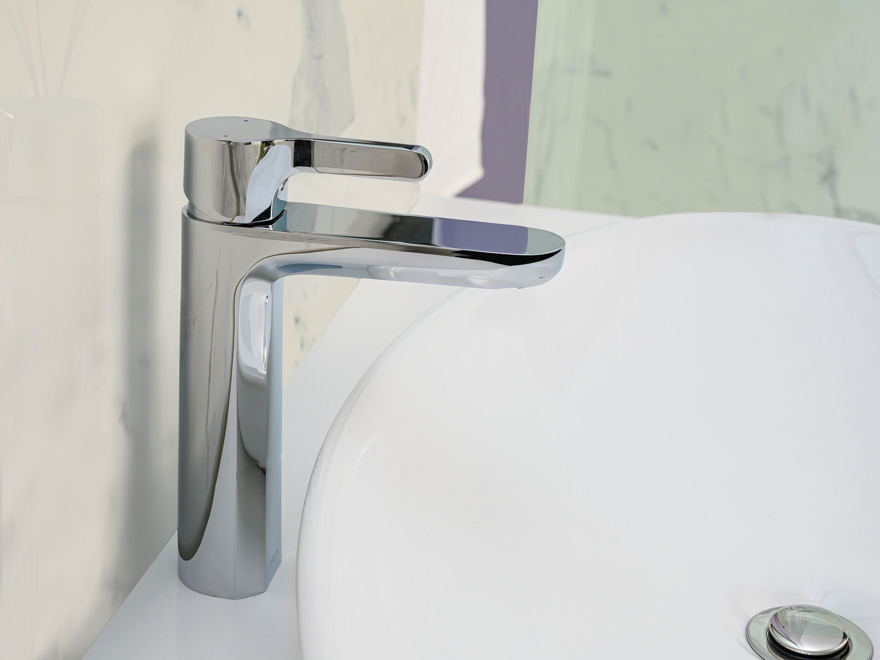 Single Handle Single-Hole Mid-Height Lavatory Faucet, image 3
