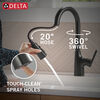 Llave de una manija con tubo de salida deslizable para cocina