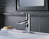 Single Hole Bathroom - Joystick Handle - 4" Plate Includes Pop-Up Ceramic Valve System
