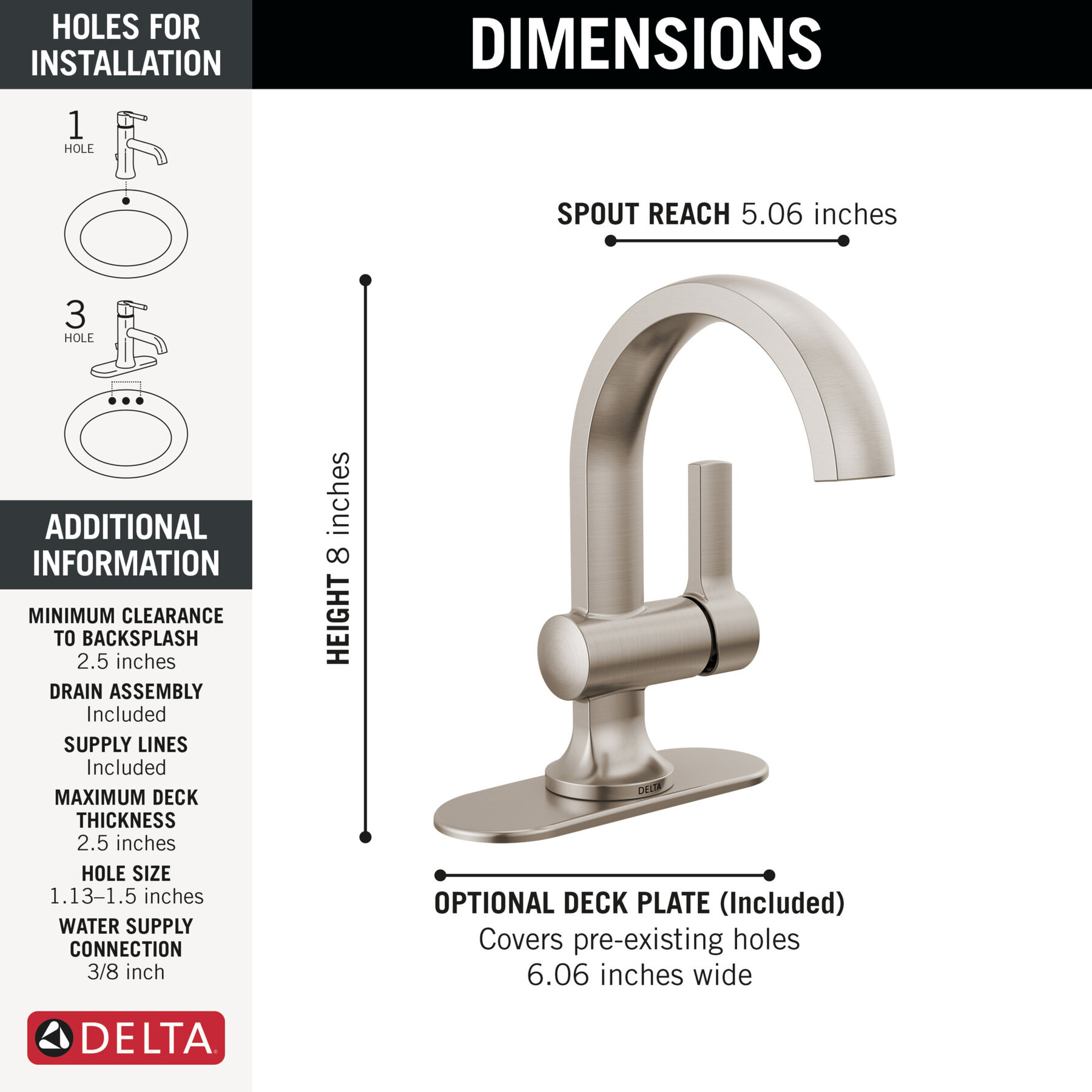 Llave para baño monomando, imagen 2