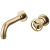Accesorios de llave para baño de una manija para montaje en pared (producto recertificado)
