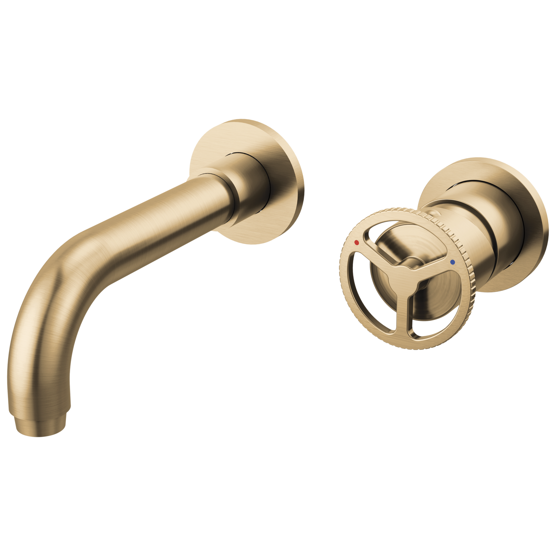 Accesorios de llave para baño de una manija para montaje en pared (producto recertificado)