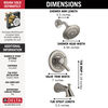 Accesorios para bañera y ducha Monitor® serie 17