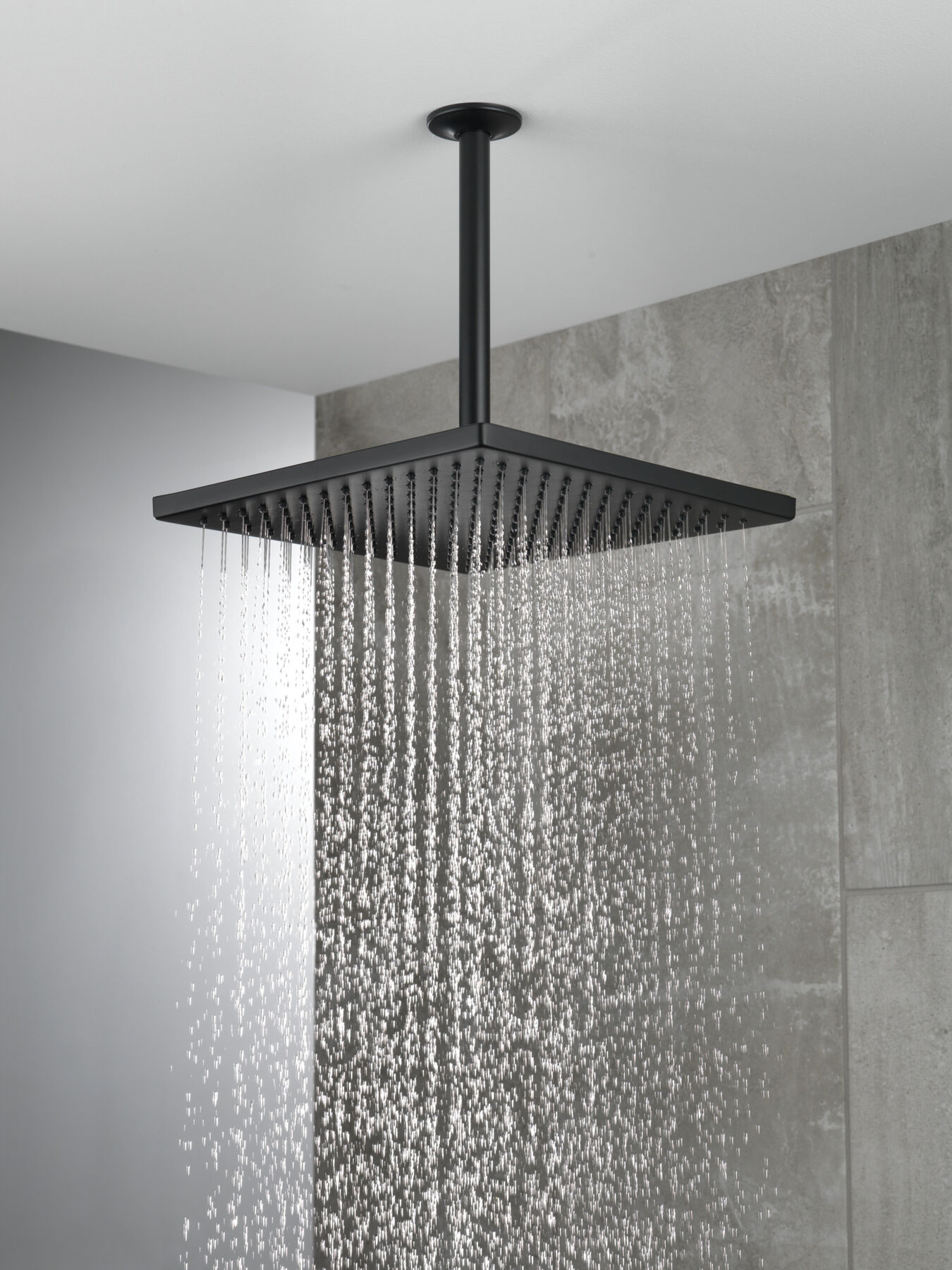 Cabezal de ducha tipo lluvia de metal de un ajuste (producto recertificado), imagen 1