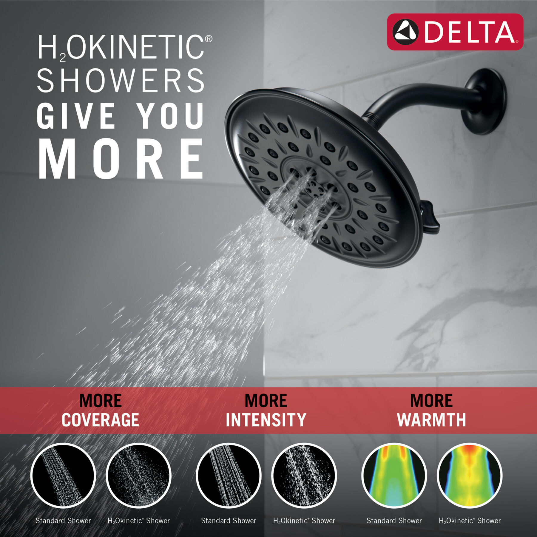 Regadera UltraSoak™ de 4 funciones, imagen 1
