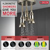 Regadera tipo lluvia colgante H<sub>2</sub>Okinetic®