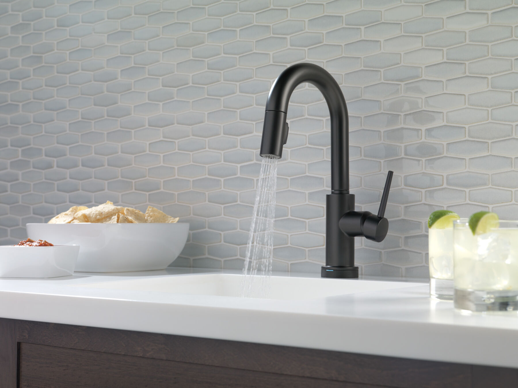 Llave para barra/encimera monomando extensible con tecnología Touch<sub>2</sub>O®, imagen 8