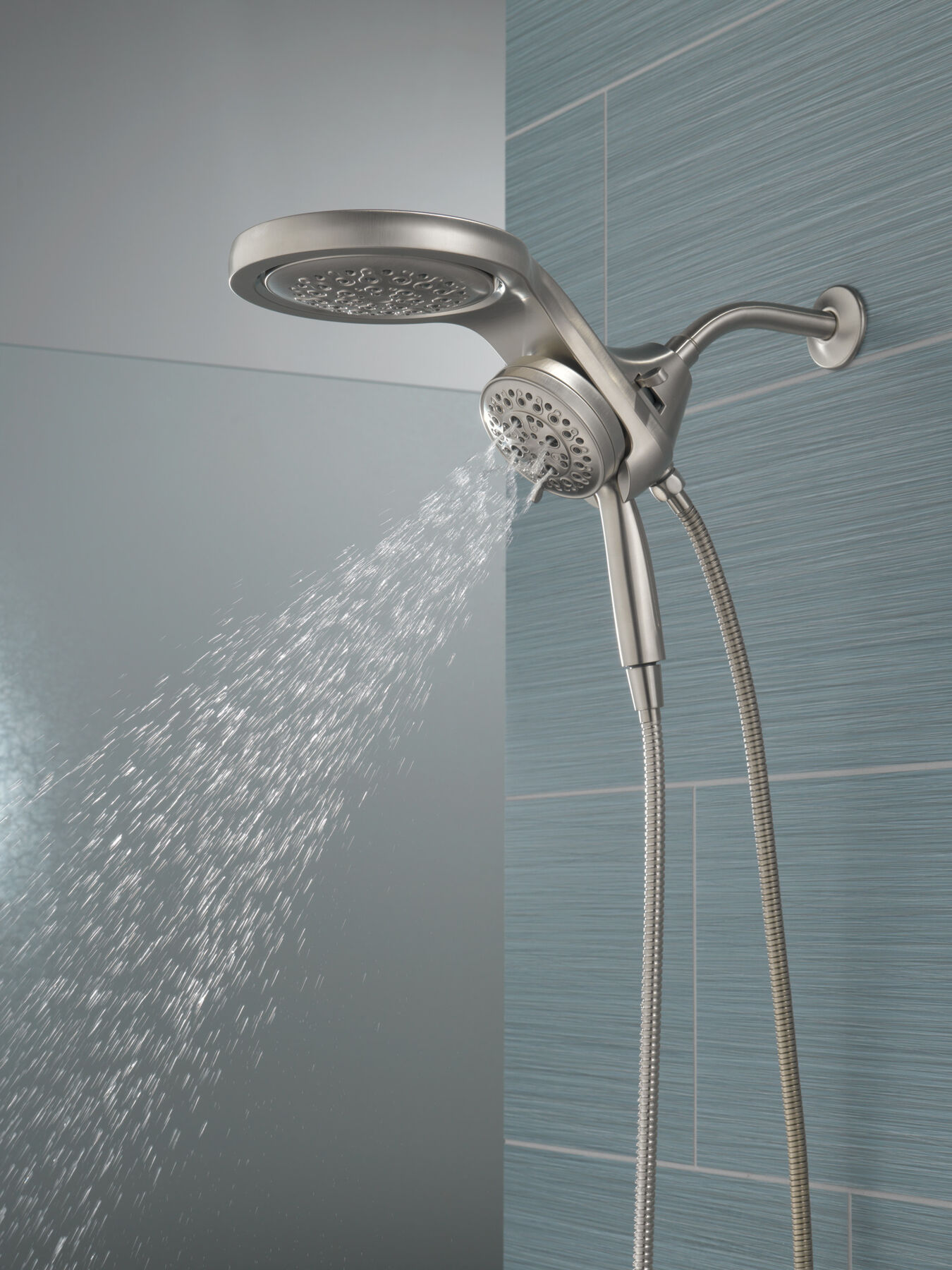 Dos en uno de 5 ajustes HydroRain H2O de 2.5GPM (producto recertificado), imagen 9