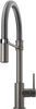Llave para cocina extensible de una manija con tubo de salida con muelle