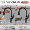 Touch<sub>2</sub>O® Technology Kitchen Faucet with Touchless Technology