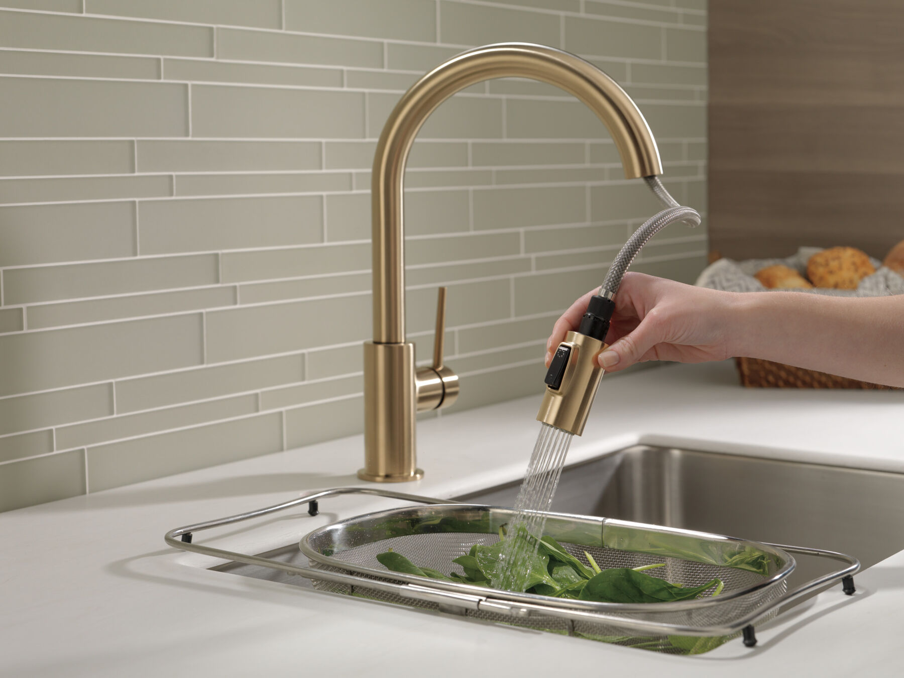 Llave para cocina monomando extensible (producto recertificado), imagen 2