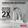 Llave para baño de combinación de dos manijas