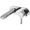 Llave para lavamanos de una manija de montaje en pared