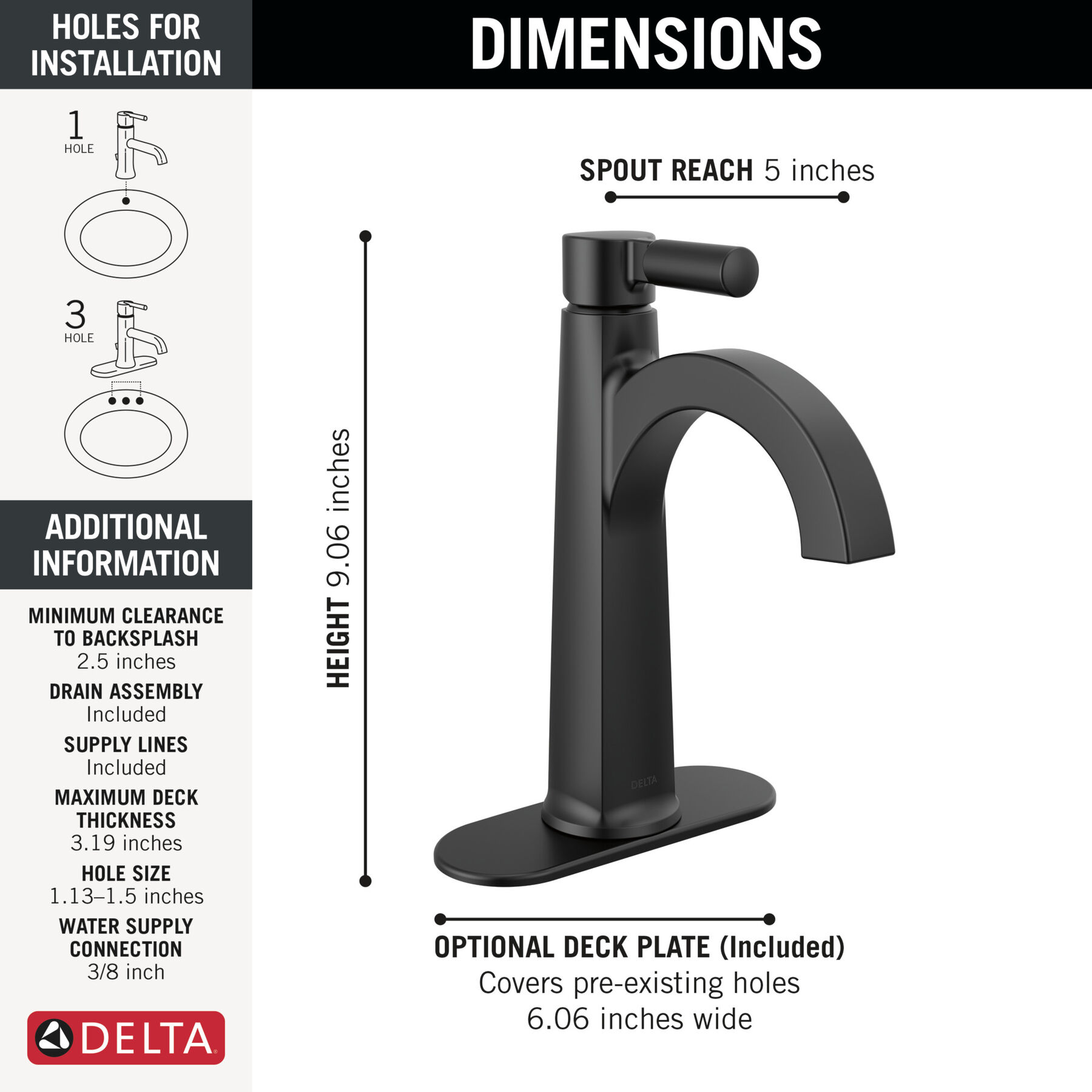 Llave para baño monomando, imagen 1