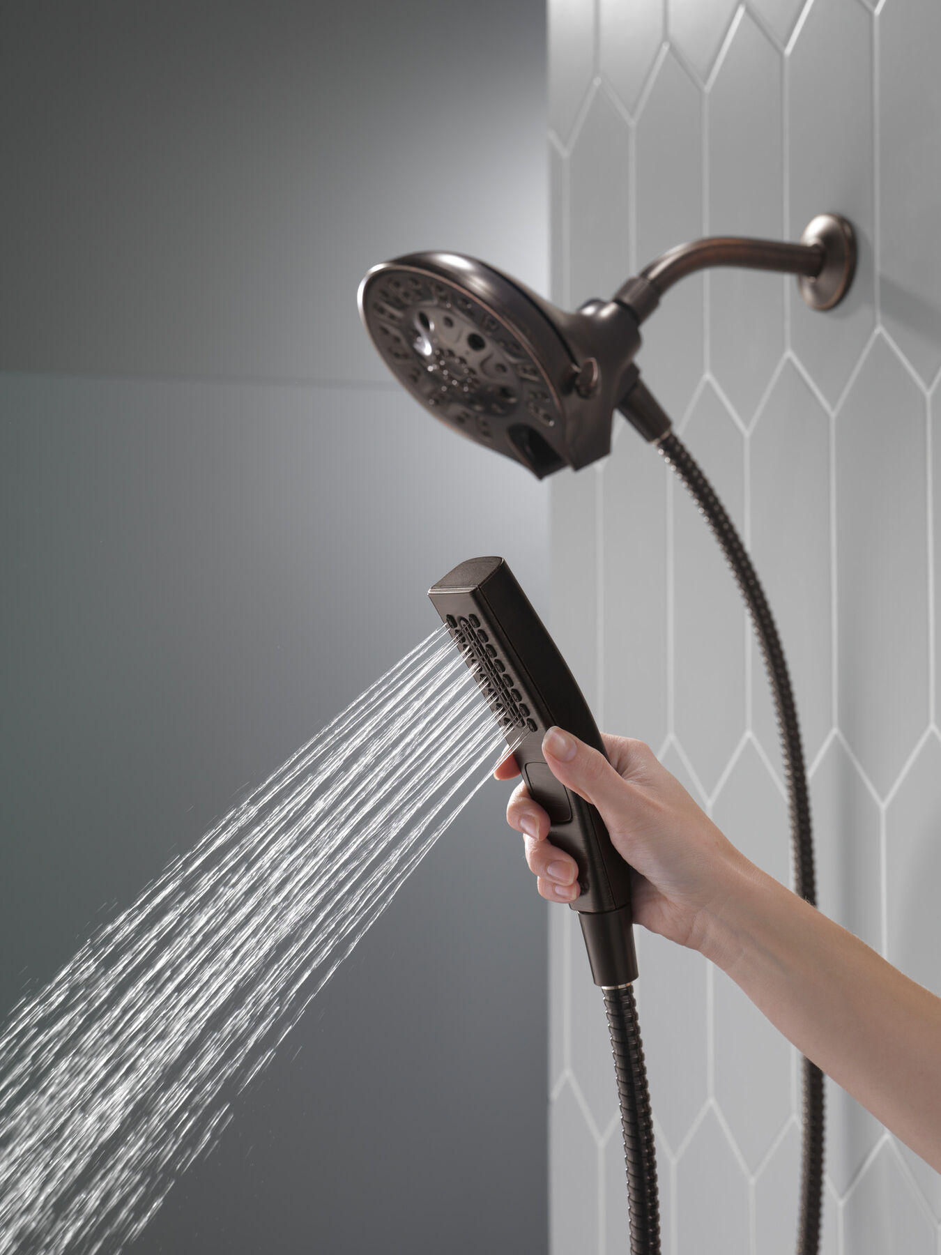 Ducha dos en uno H2Okinetic® In2ition® de 5 funciones, imagen 10
