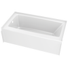 Bañera EverEdge de 60" x 32" con desagüe izquierdo
