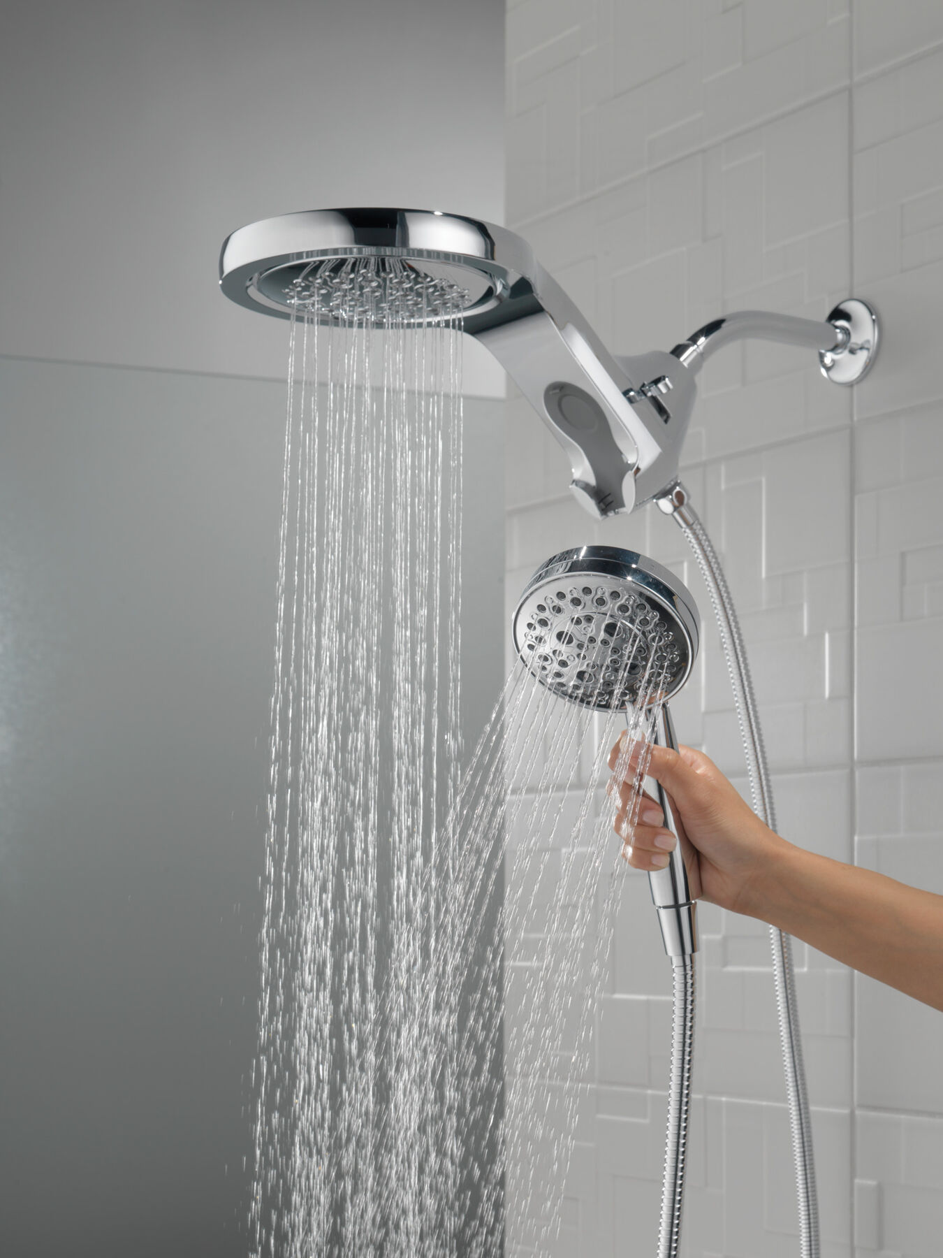 HydroRain dos en uno de 5 ajustes H2O de 1.75GPM (producto recertificado), imagen 4