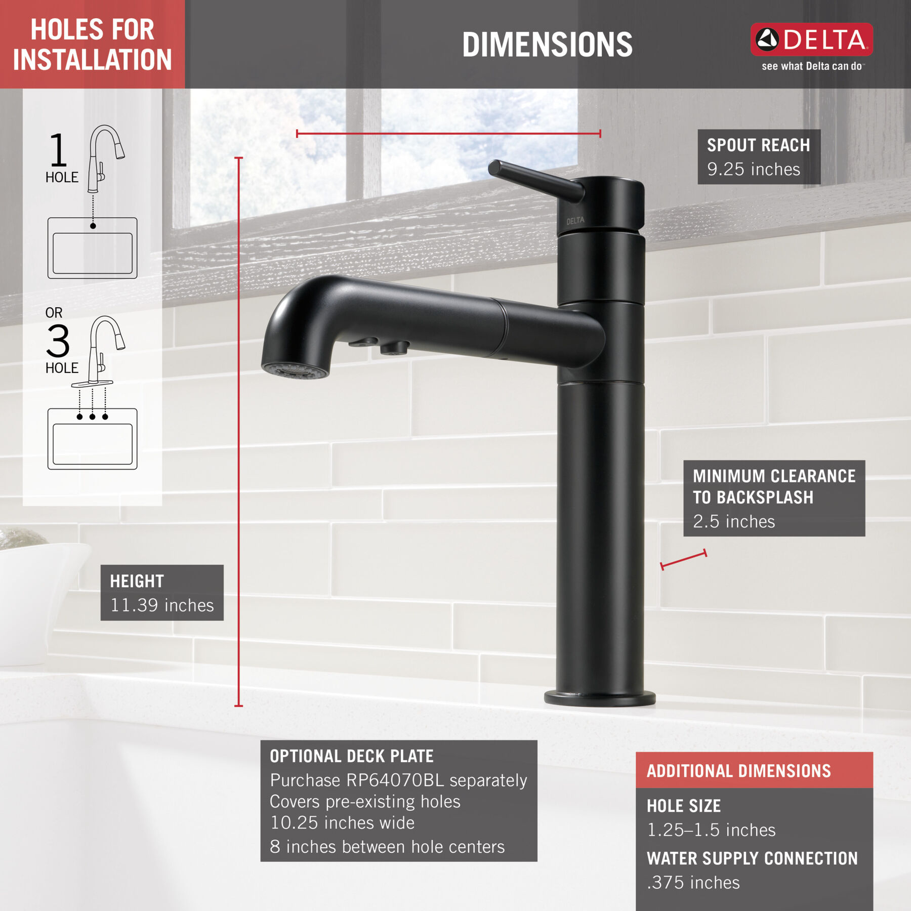 Llave para cocina retráctil 1L (producto recertificado), imagen 1