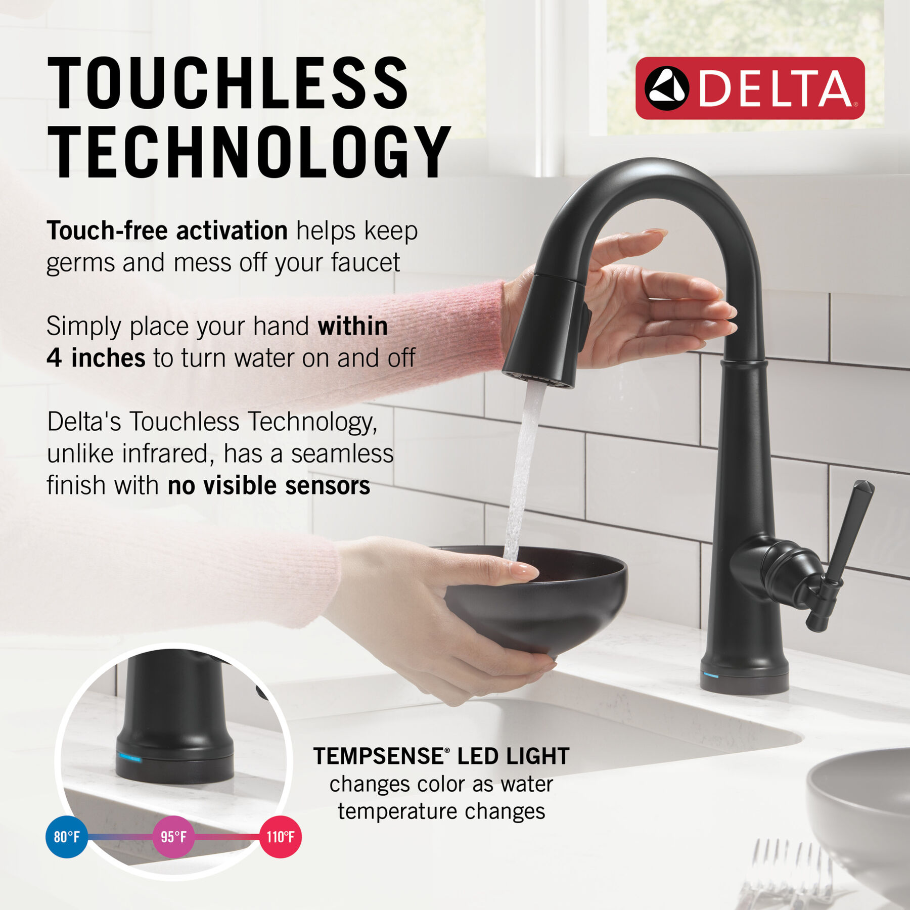Touch2O® Bar / Prep Faucet with Touchless Technology, image 10