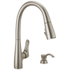 Llave monomando deslizable para cocina con tecnología ShieldSpray