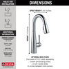 Llave para encimera extensible 1B (producto recertificado)