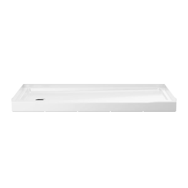 Classic 500 Shower Base 60"x30" Left Drain