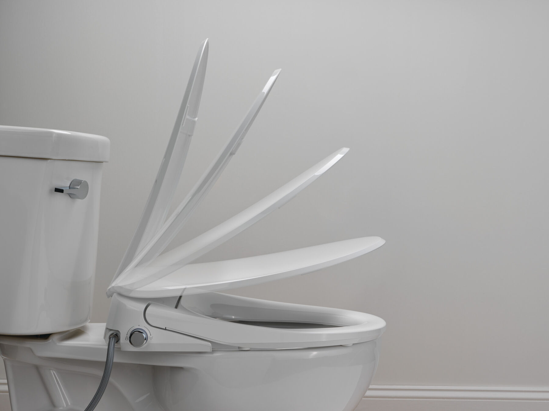 Premium Elongated Electric Bidet Toilet Seat, image 1