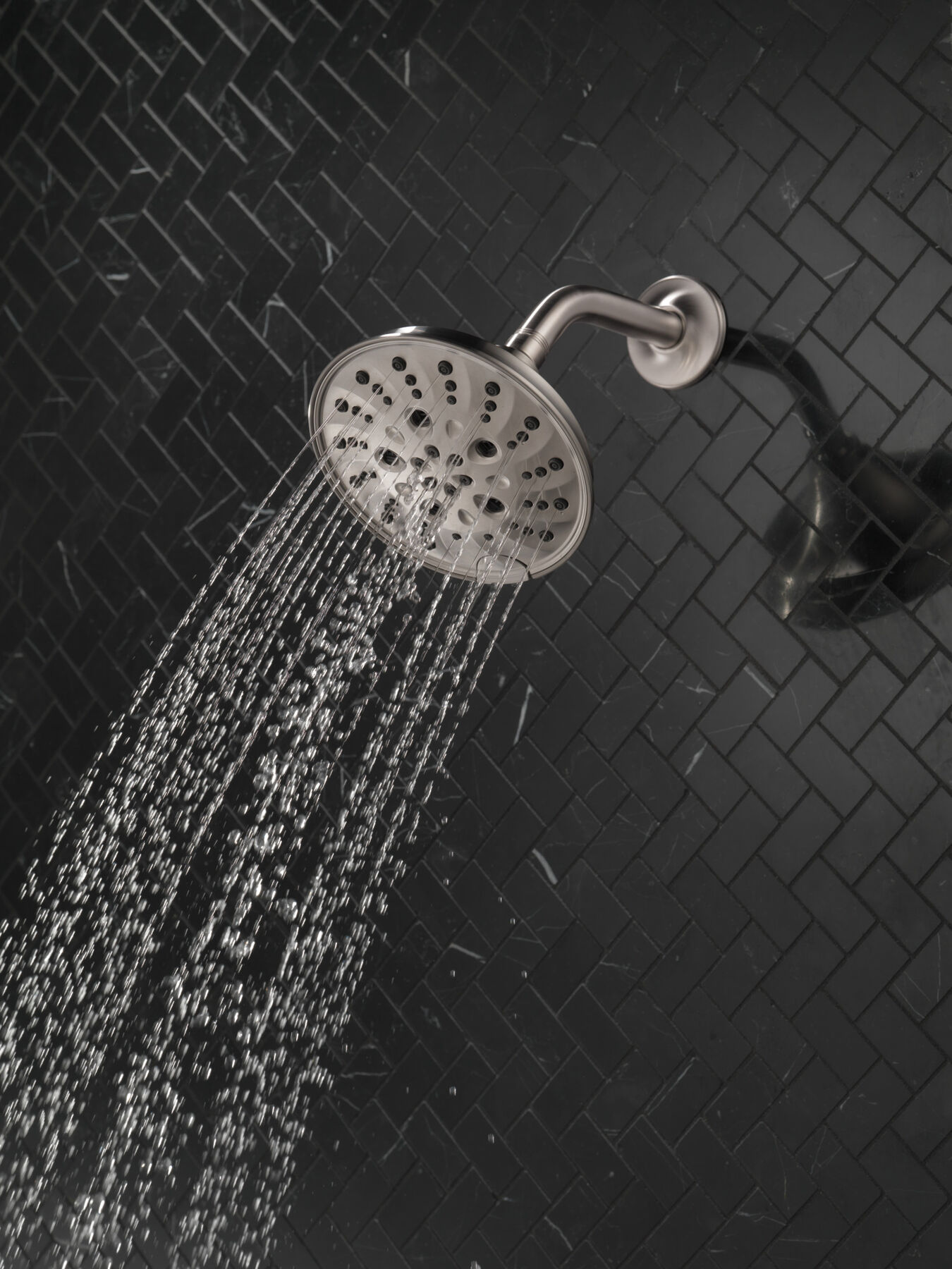 H<sub>2</sub>Okinetic® 5-Setting Traditional Raincan Shower Head (Recertified), image 4