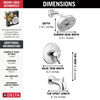 Terminaciones de ducha y bañera Monitor® serie 17 con H<sub>2</sub>Okinetic®