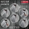 Ducha dos en uno H2Okinetic® In2ition® de 5 funciones