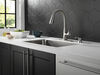 Llave monomando deslizable para cocina con tecnología ShieldSpray