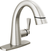 Llave para baño de una manija extensible