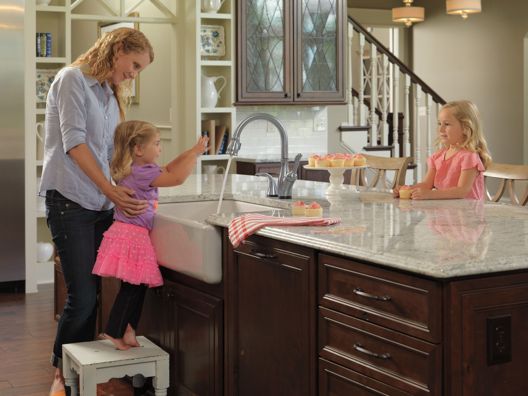 Llave para cocina monomando extensible con tecnologías Touch<sub>2</sub>O® y ShieldSpray®, imagen 9