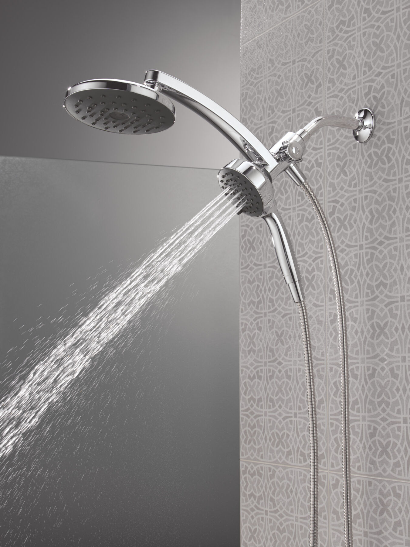 PivotPro™ 3-in-1 Combination Shower with TouchClean® Spray Face, image 24