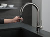 Llave de una manija con tubo de salida deslizable para cocina