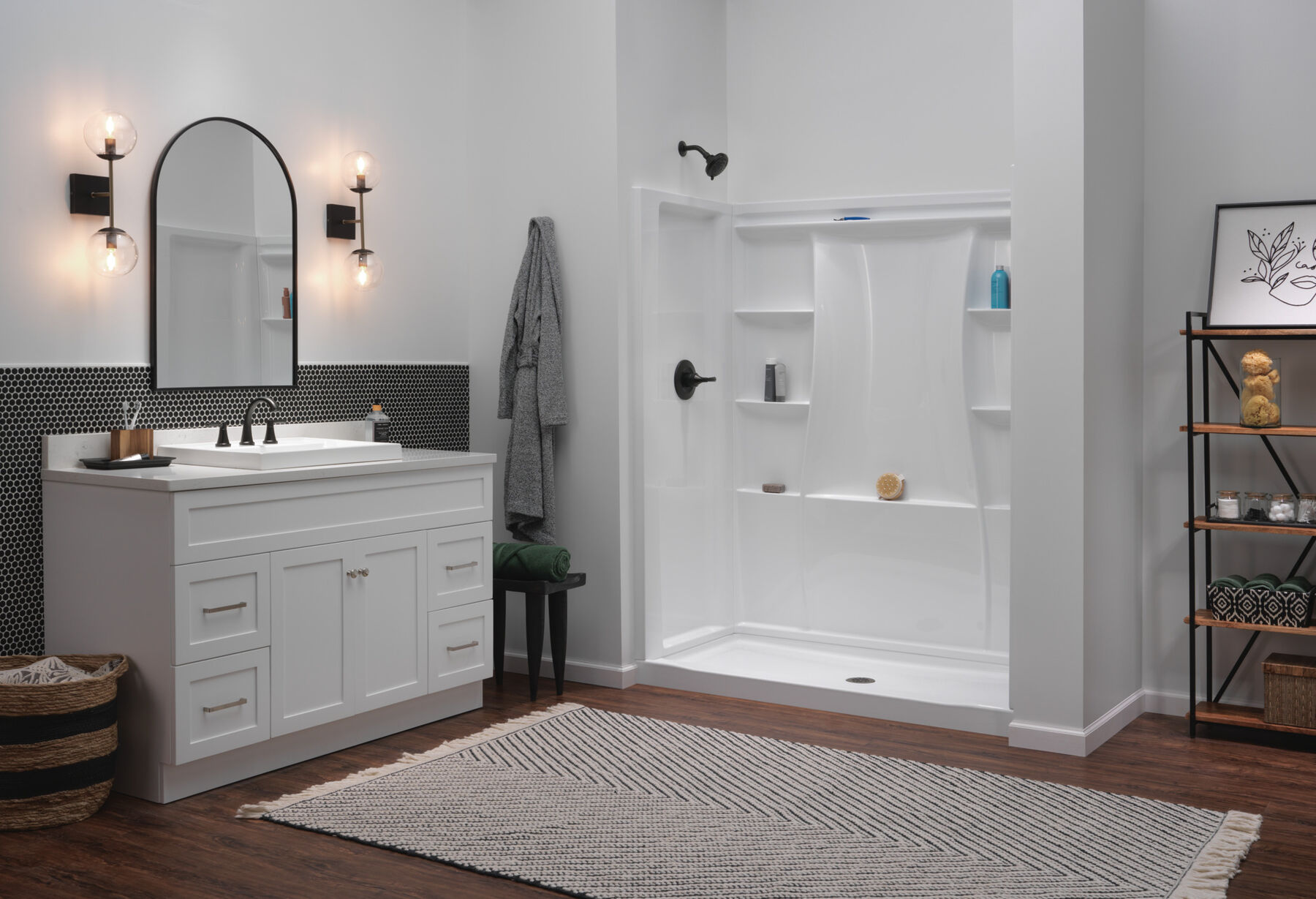 60x30 Alcove Shower Bundle - Center, image 2