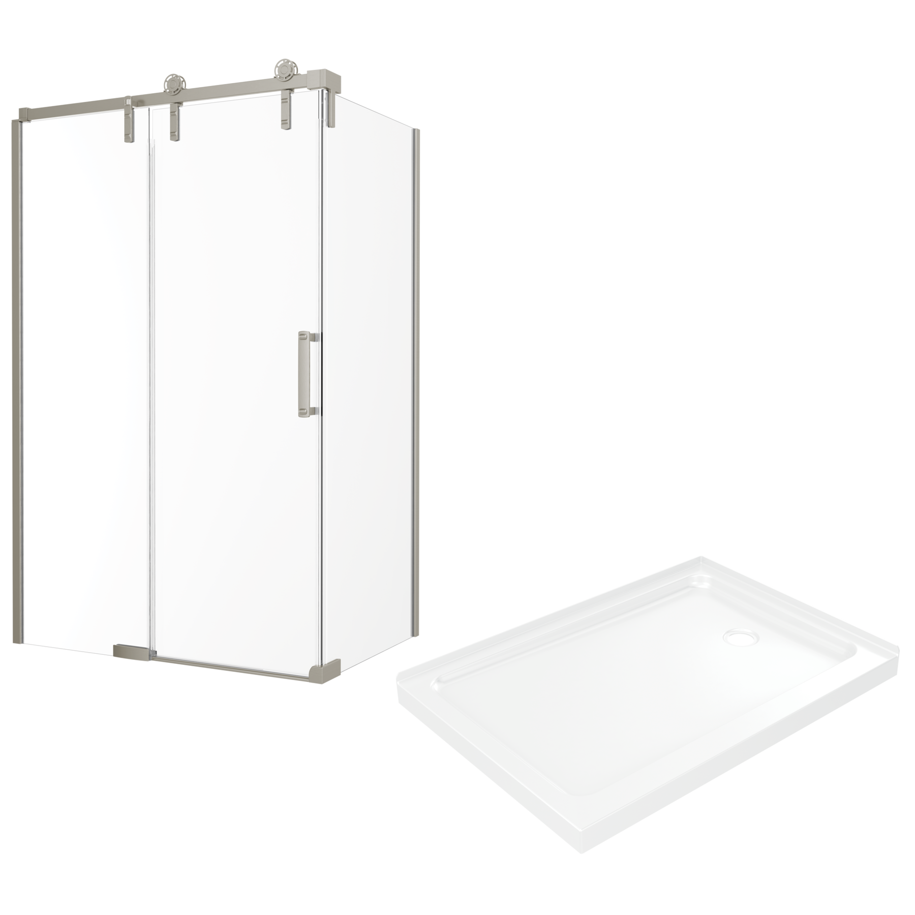 48x34 Corner Shower Bundle - Right