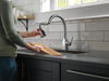 Llave para cocina monomando extensible con tecnología ShieldSpray® (producto recertificado)