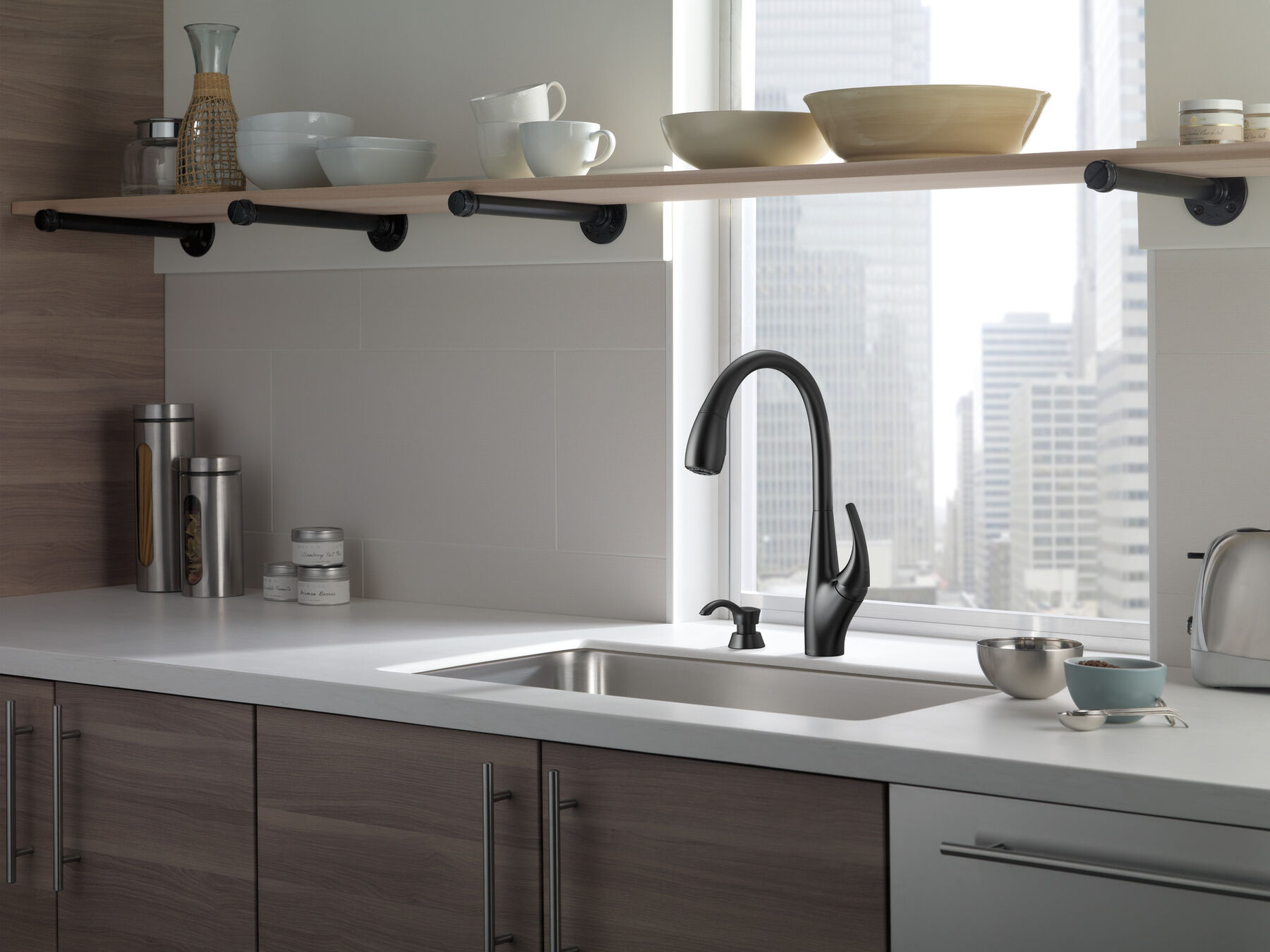 Llave para cocina monomando extensible, imagen 10
