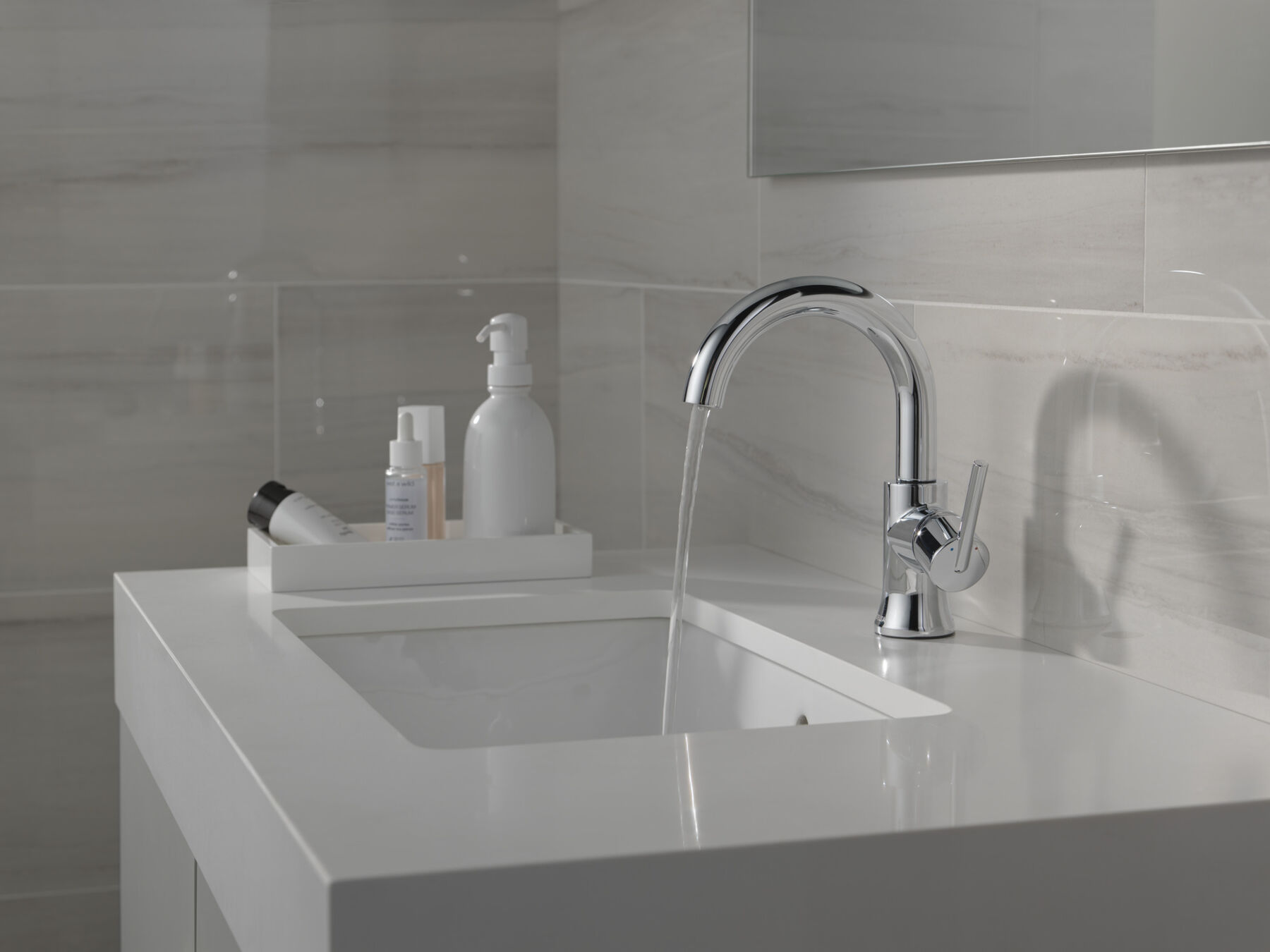 Llave para baño monomando con arco elevado, imagen 8