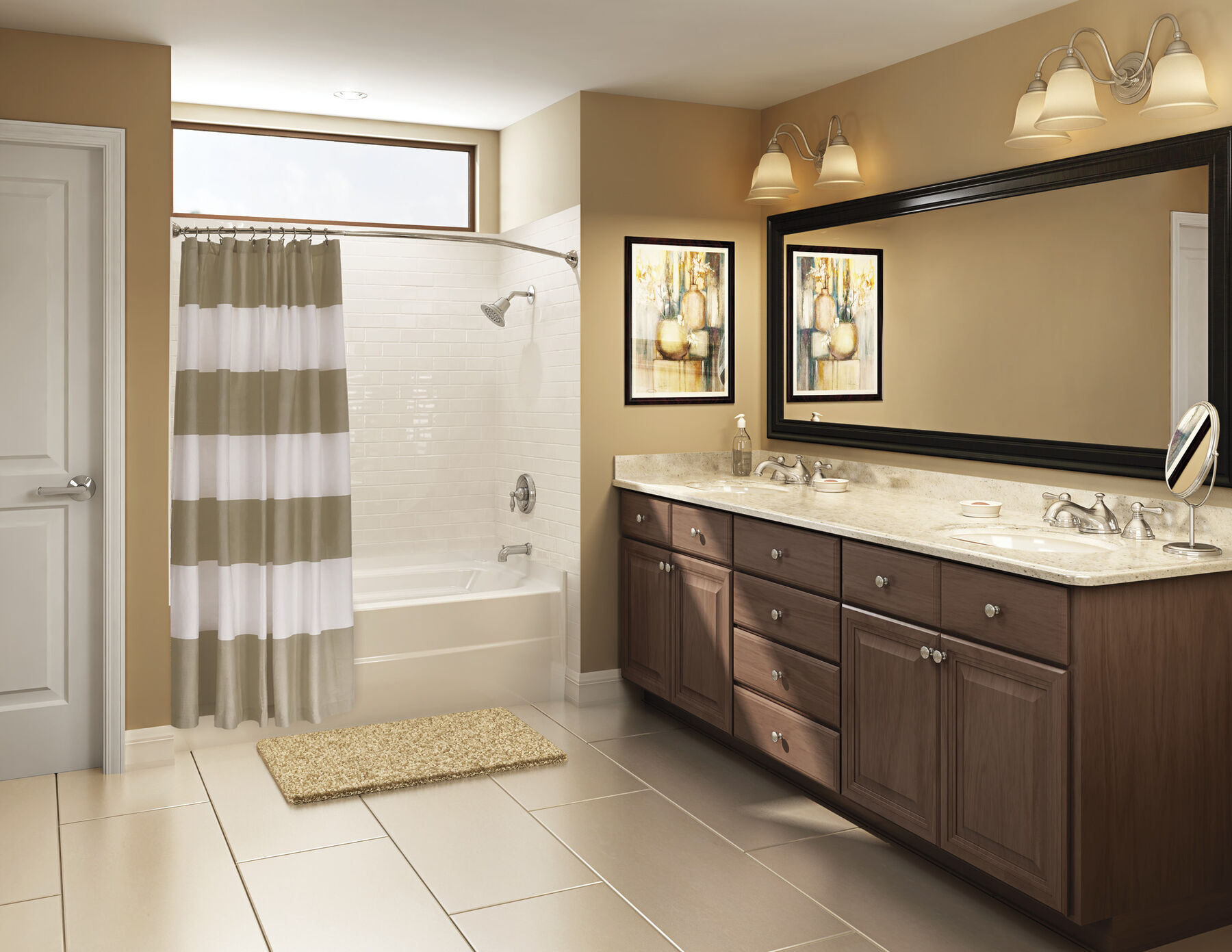 Bañera de 54" x 30", desagüe derecho, imagen 2