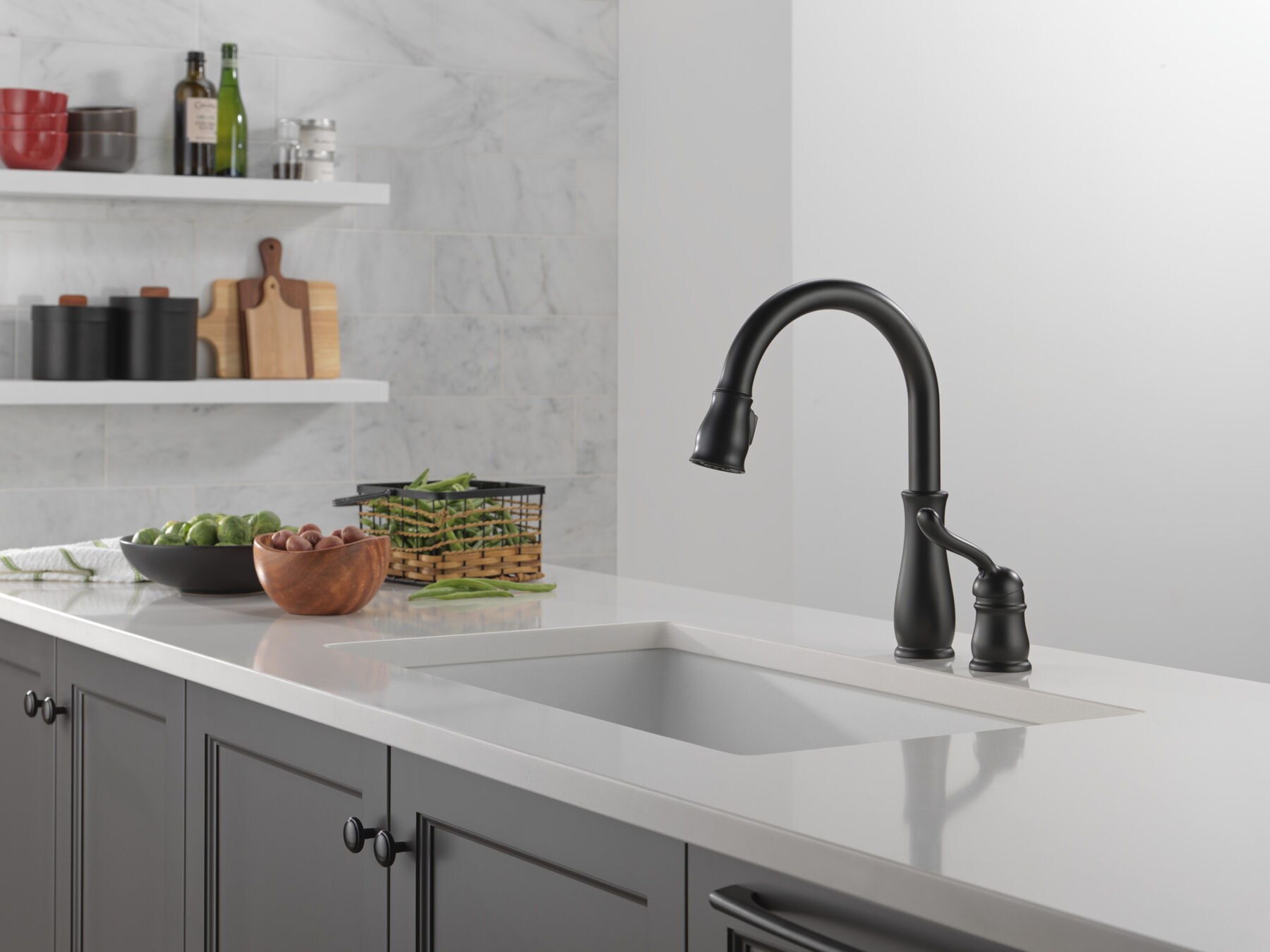 Llave para cocina monomando extensible, imagen 7