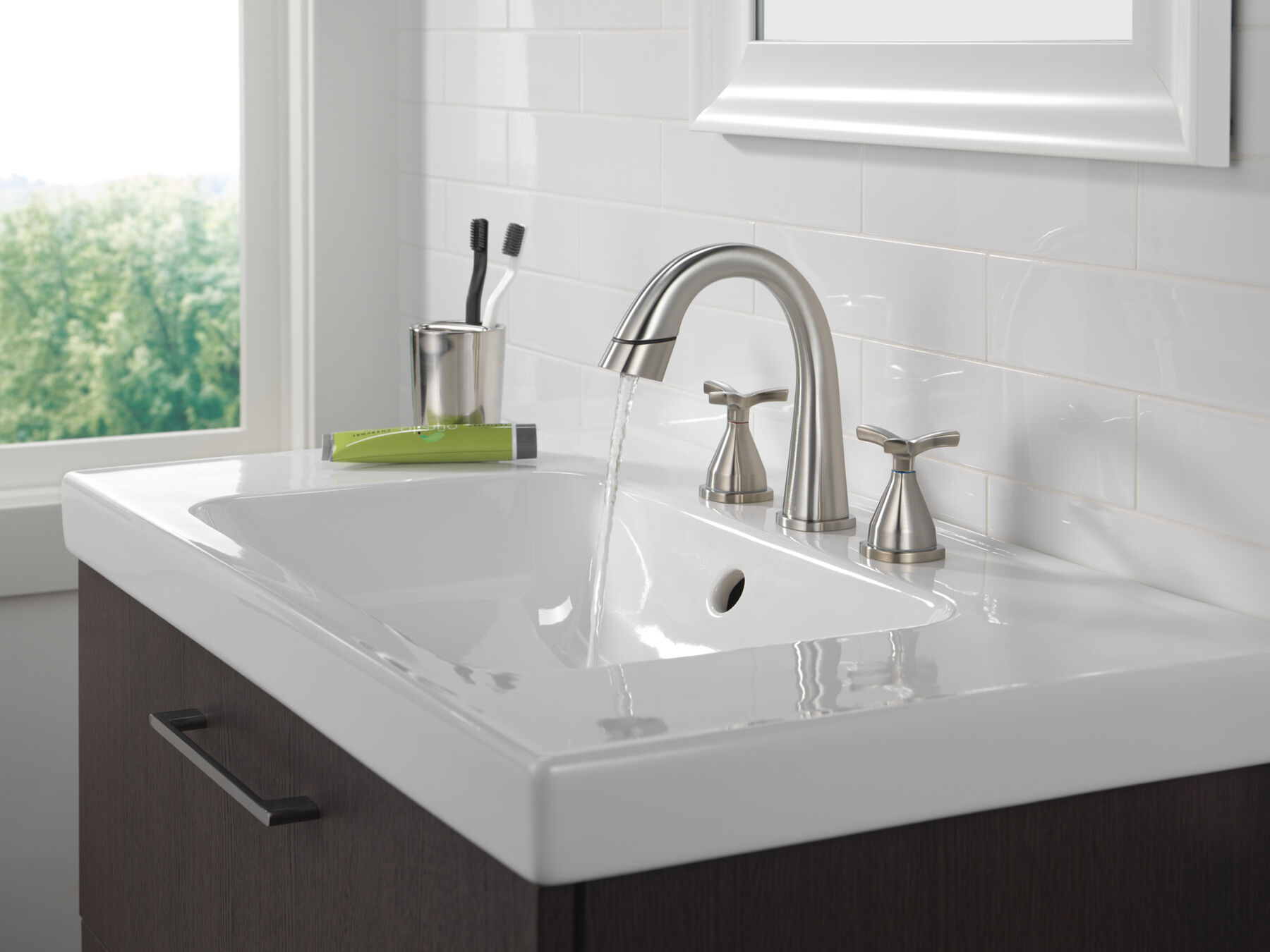 Llave para baño extensible independiente de dos manijas, imagen 8